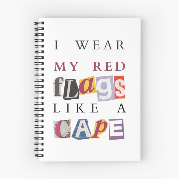 Item preview, red flags like a cape - waterparks designed and sold by Carolina456lf.