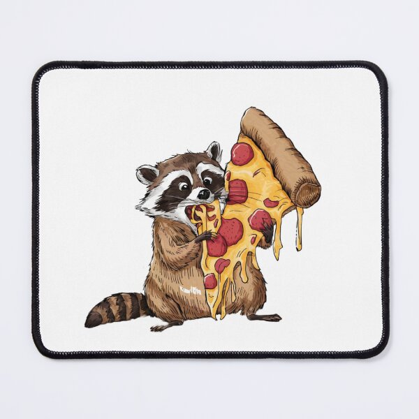 Item preview, Raccoon pizza designed and sold by Micjr.