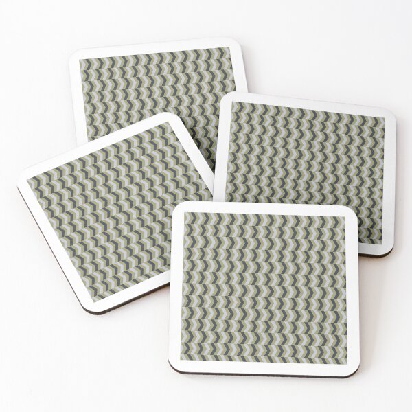 Item preview, Beige Tricolor Horizontal Herringbone Arrow Chevron Eternal Impressions designed and sold by Alchemy-A-La-G.