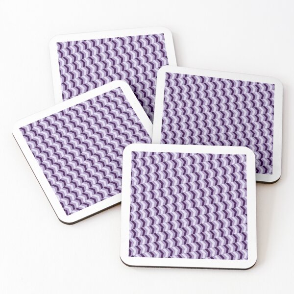 Item preview, Purple Tricolor Diagonal Herringbone Arrow Chevron Eternal Impressions designed and sold by Alchemy-A-La-G.