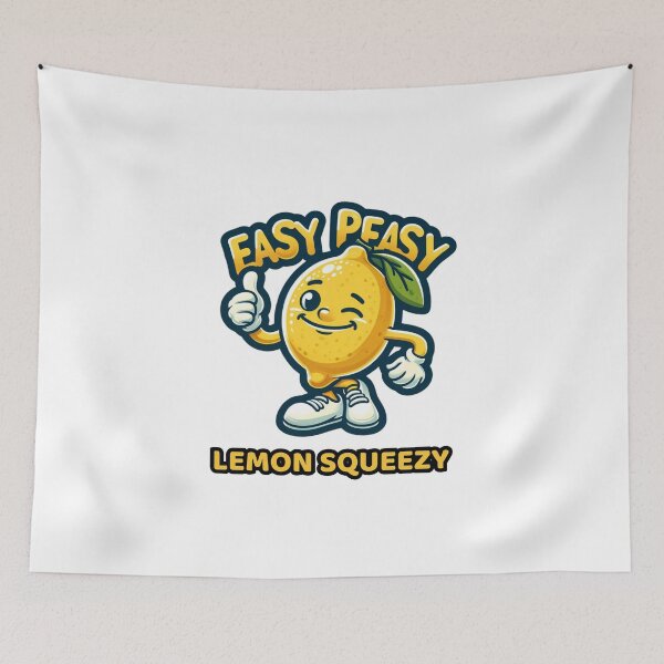 Item preview, easy peasy lemon squeezy designed and sold by creativechaster.