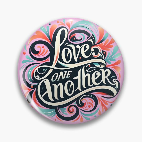 Item preview, Love One Another, typography designed and sold by maxmaj.