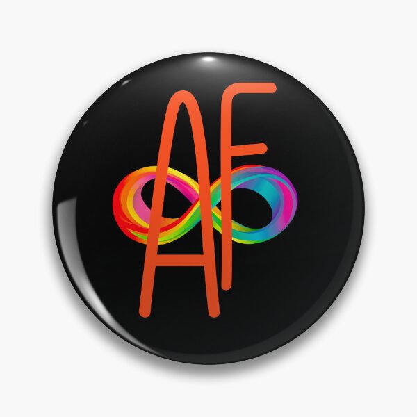 Item preview, Neurodiverse AF mental health advocacy awareness  designed and sold by Tiffany Glassco.