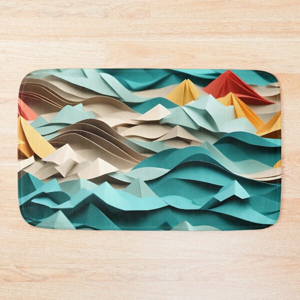 Item preview, Origami Art - Echoes of the Shore: The Symphony of Crashing Waves designed and sold by ArtfulFolds.