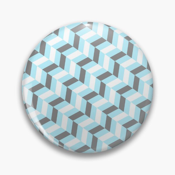 Item preview, Baby Blue Diagonal Herringbone Arrow Chevron Eternal Impressions designed and sold by Alchemy-A-La-G.
