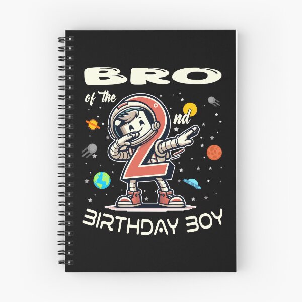 Item preview, Bro of The 2nd Birthday Boy Astronaut B-Day Family Party designed and sold by Jungle Hub.