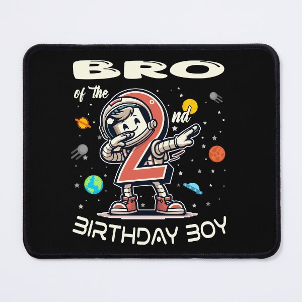 Item preview, Bro of The 2nd Birthday Boy Astronaut B-Day Family Party designed and sold by Jungle Hub.