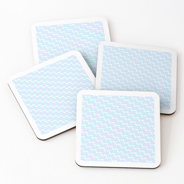 Item preview, Pastel Blue Diagonal Herringbone Arrow Chevron Eternal Impressions designed and sold by Alchemy-A-La-G.