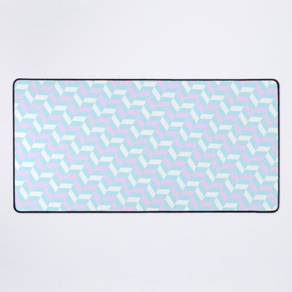 Item preview, Pastel Blue Diagonal Herringbone Arrow Chevron Eternal Impressions designed and sold by Alchemy-A-La-G.