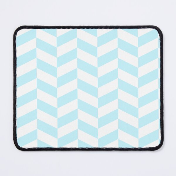 Item preview, Baby Blue Vertical Herringbone Arrow Chevron Eternal Impressions designed and sold by Alchemy-A-La-G.