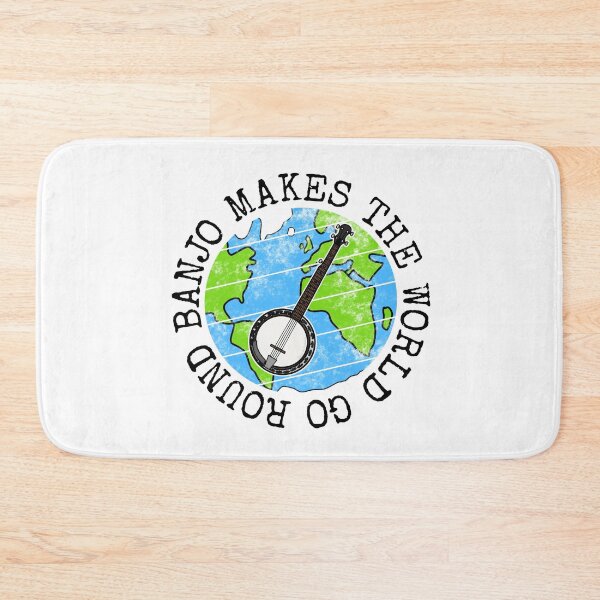 Item preview, Banjo Makes The World Go Round, Banjoist Earth Day designed and sold by doodlerob.