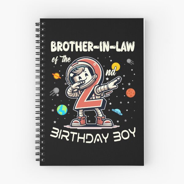 Item preview, Bro In Law of The 2nd Birthday Boy Astronaut B-Day Family designed and sold by Jungle Hub.