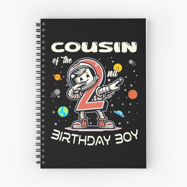 Item preview, Cousin of The 2nd Birthday Boy Astronaut B-Day Family Party designed and sold by Jungle Hub.