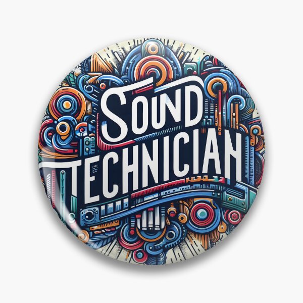 Item preview, Sound Technician, typography designed and sold by maxmaj.