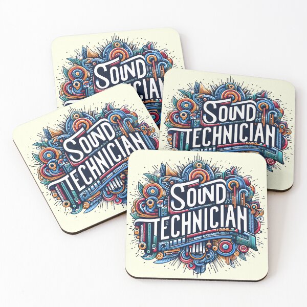 Item preview, Sound Technician, typography designed and sold by maxmaj.
