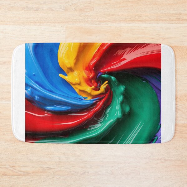 Item preview, Swirling Primary Colors of Paint designed and sold by RWCarpenter.