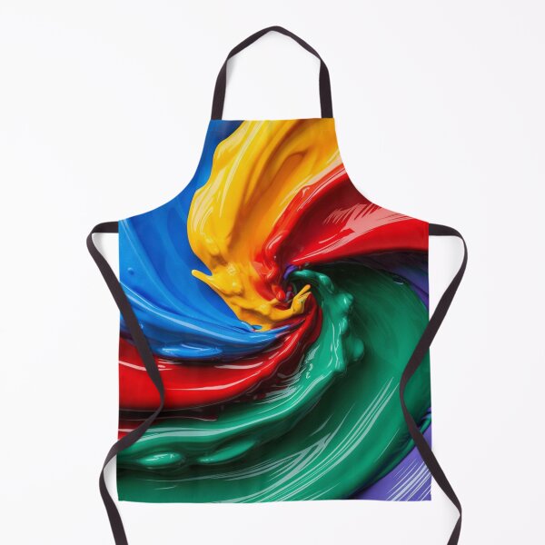 Item preview, Swirling Primary Colors of Paint designed and sold by RWCarpenter.