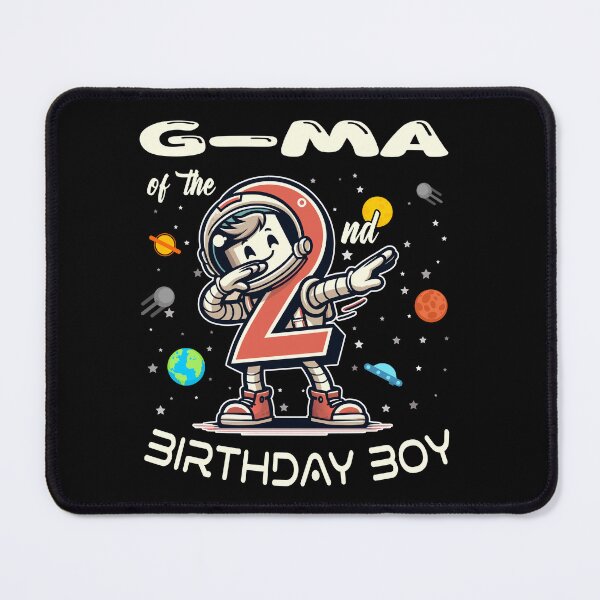 Item preview, G-Ma of The 2nd Birthday Boy Astronaut B-Day Family Party designed and sold by Jungle Hub.