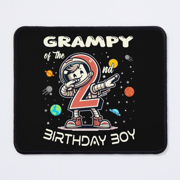 Item preview, Grampy of The 2nd Birthday Boy Astronaut B-Day Family Party designed and sold by Jungle Hub.