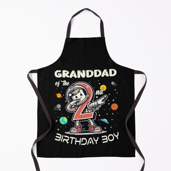 Item preview, Granddad of The 2nd Birthday Boy Astronaut B-Day Family Part designed and sold by Jungle Hub.