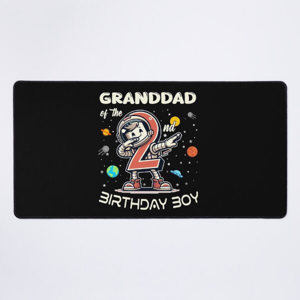 Item preview, Granddad of The 2nd Birthday Boy Astronaut B-Day Family Part designed and sold by Jungle Hub.