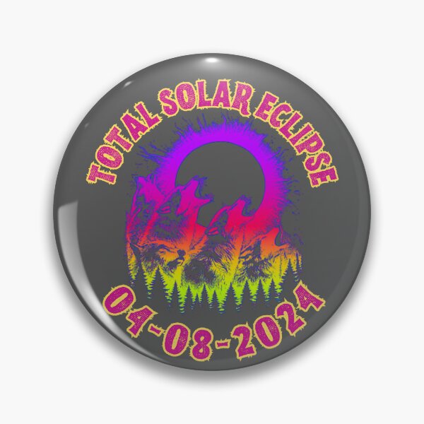 Artikelvorschau, Total Solar Eclipse Wolves entworfen und verkauft von WoodburyLake.