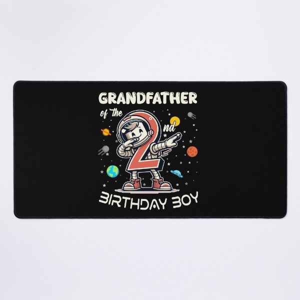Item preview, Grandpa of The 2nd Birthday Boy Astronaut B-Day Family Party designed and sold by Jungle Hub.