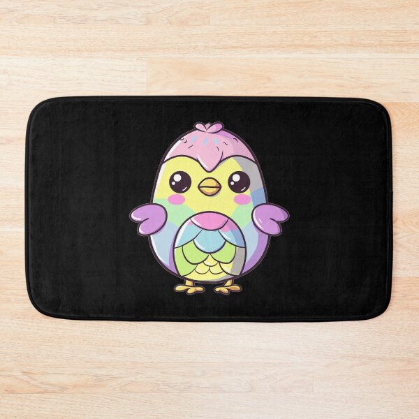 Item preview, Kawaii Rainbow Easter Egger Chicken  designed and sold by KawaiiArtStyle.