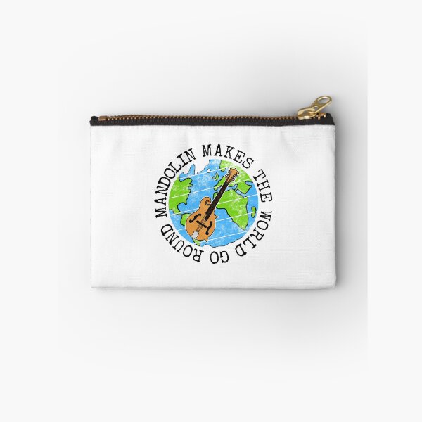 Item preview, Mandolin Makes The World Go Round, Mandolinist Earth Day designed and sold by doodlerob.