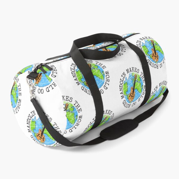 Item preview, Mandolin Makes The World Go Round, Mandolinist Earth Day designed and sold by doodlerob.