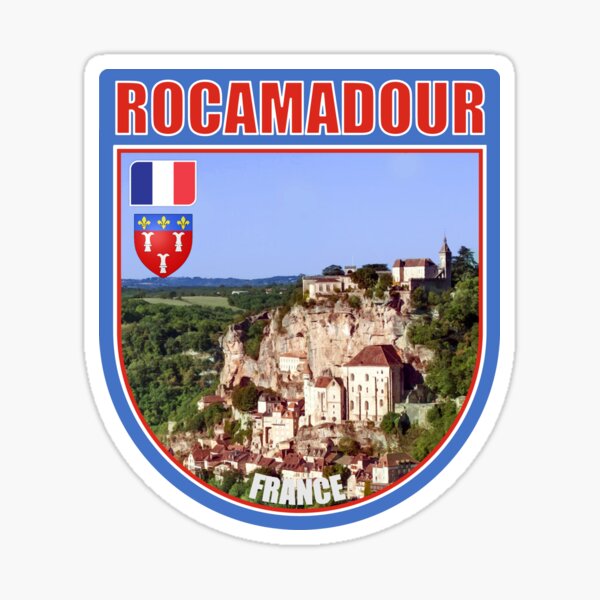 Item preview, Rocamadour village Souvenir France designed and sold by sticket-travel.