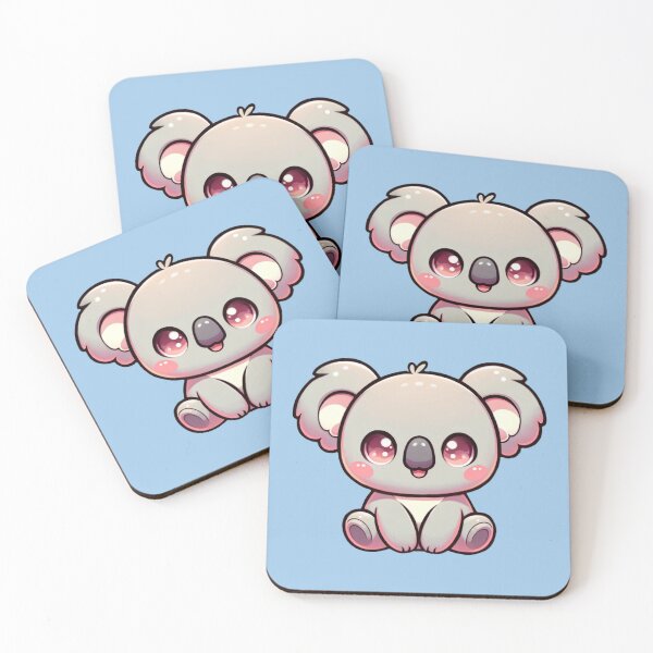 Artikelvorschau, Kawaii Koalabär Kawaii Tier entworfen und verkauft von CritterManiaUK.