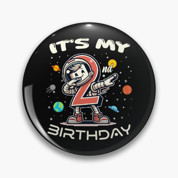 Item preview, It's My 2nd Birthday Boy Little Astronaut B-Day Family Party designed and sold by Jungle Hub.