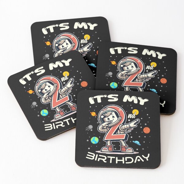 Item preview, It's My 2nd Birthday Boy Little Astronaut B-Day Family Party designed and sold by Jungle Hub.