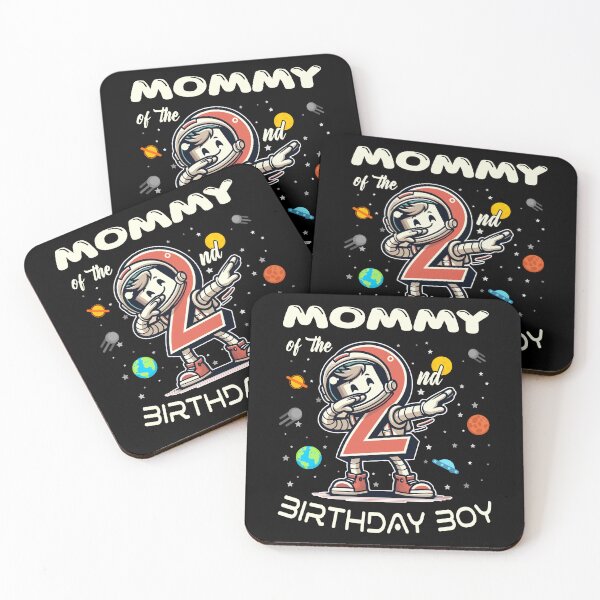 Item preview, Mommy of The 2nd Birthday Boy Astronaut B-Day Family Party designed and sold by Jungle Hub.