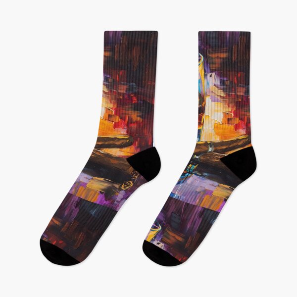 Item preview, Vibrant Palette- A Fusion of Cubist, Fauvist, and Impressionist Hues in Whiskey and Cigar designed and sold by OlfactoART Studio.