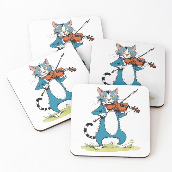 Item preview, Cat musician  designed and sold by Uspekh20.