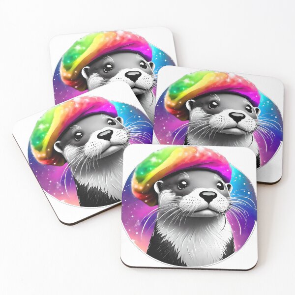 Item preview, Rainbow Otter designed and sold by Zenvo.