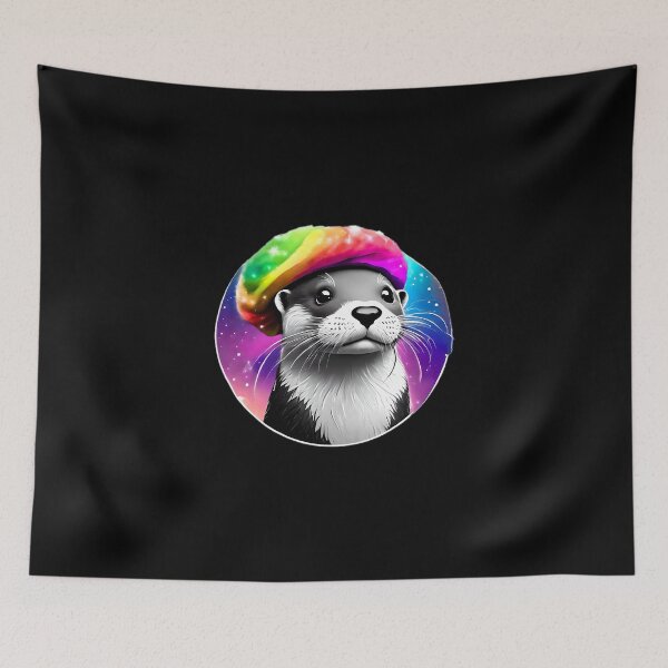 Item preview, Rainbow Otter designed and sold by Zenvo.