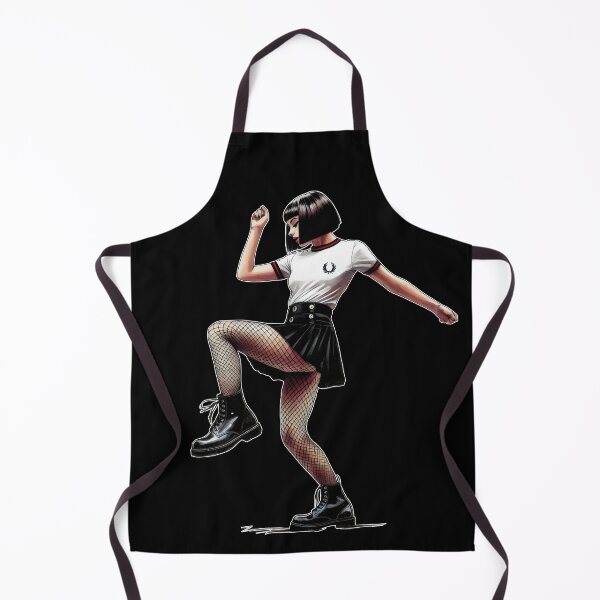 Item preview, Dancing Skinhead Ska Girl designed and sold by fatbanana.