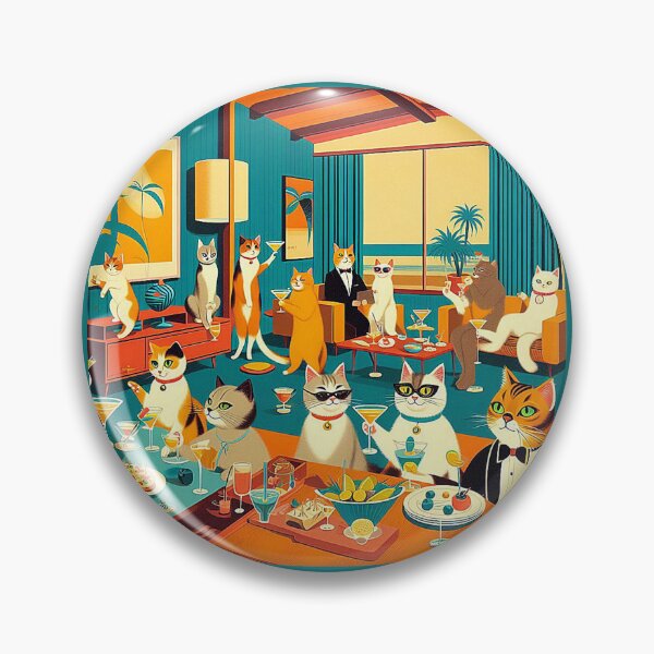 Item preview, WHEN THE HOOMANS ARE AWAY THE CATS PARTAY! designed and sold by CinemaObscura.