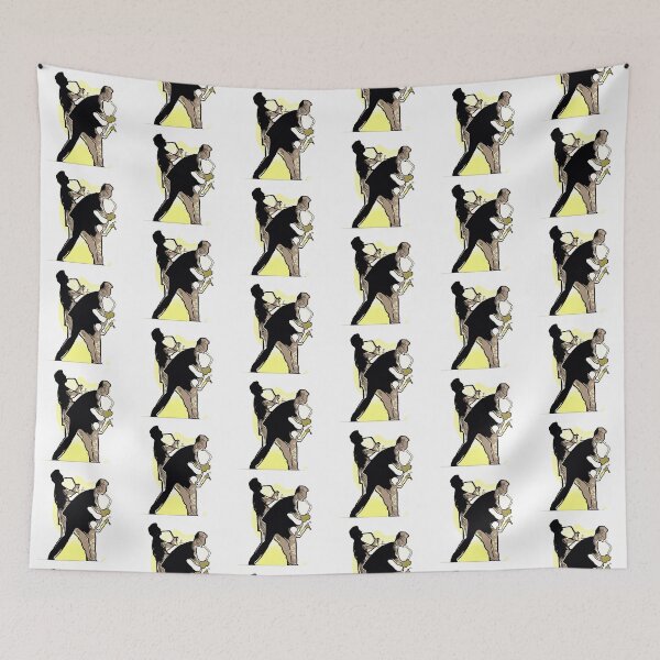 Item preview, Saxophonists in duo designed and sold by Escarpatte.