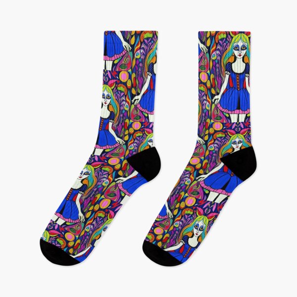 Item preview, Abstract Classic Vintage Alice In Wonderland Art designed and sold by TheDarkWardrobe.