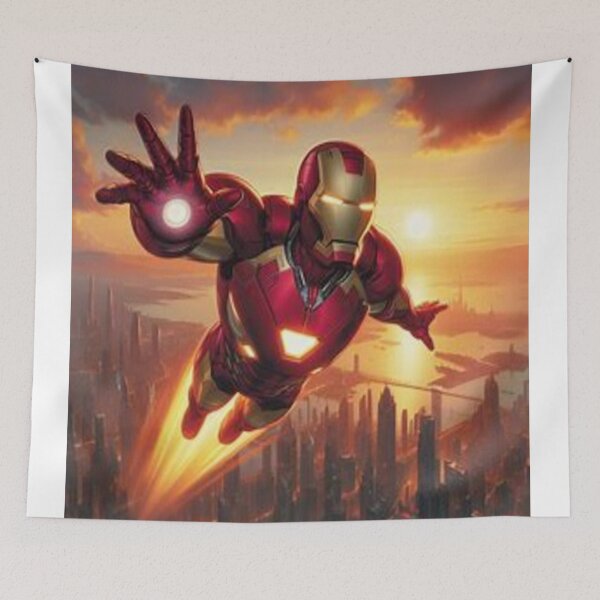 Item preview, the iron Man designed and sold by MosaicMagic.
