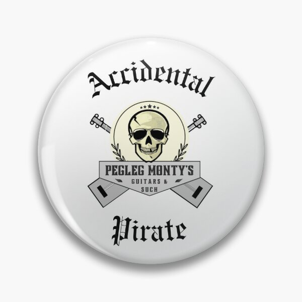 Item preview, This Accidental Pirate Design is Sure to Bring Smiles designed and sold by PegLeg-Montys.