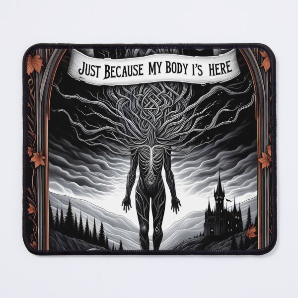 Item preview, Just because my body’s here doesn’t mean I’m here designed and sold by aminz4.