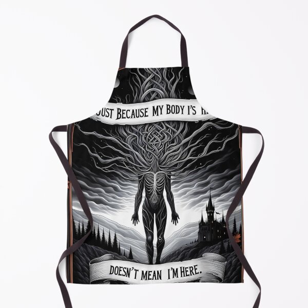 Item preview, Just because my body’s here doesn’t mean I’m here designed and sold by aminz4.