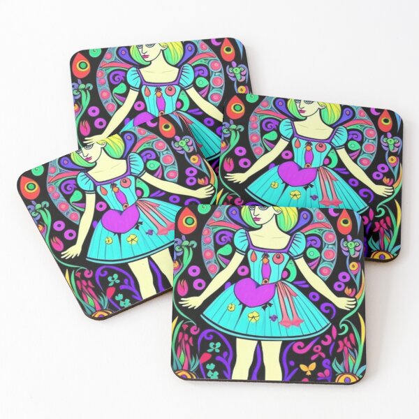 Item preview, Abstract Classic Vintage Alice In Wonderland Art designed and sold by TheDarkWardrobe.