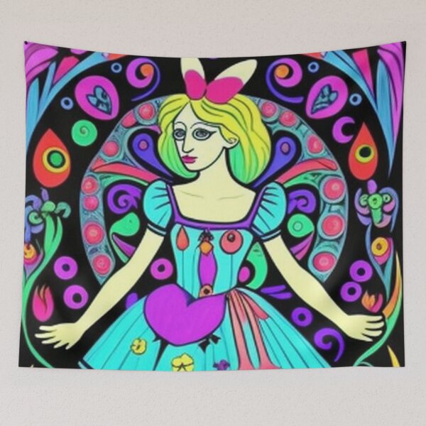 Item preview, Abstract Classic Vintage Alice In Wonderland Art designed and sold by TheDarkWardrobe.