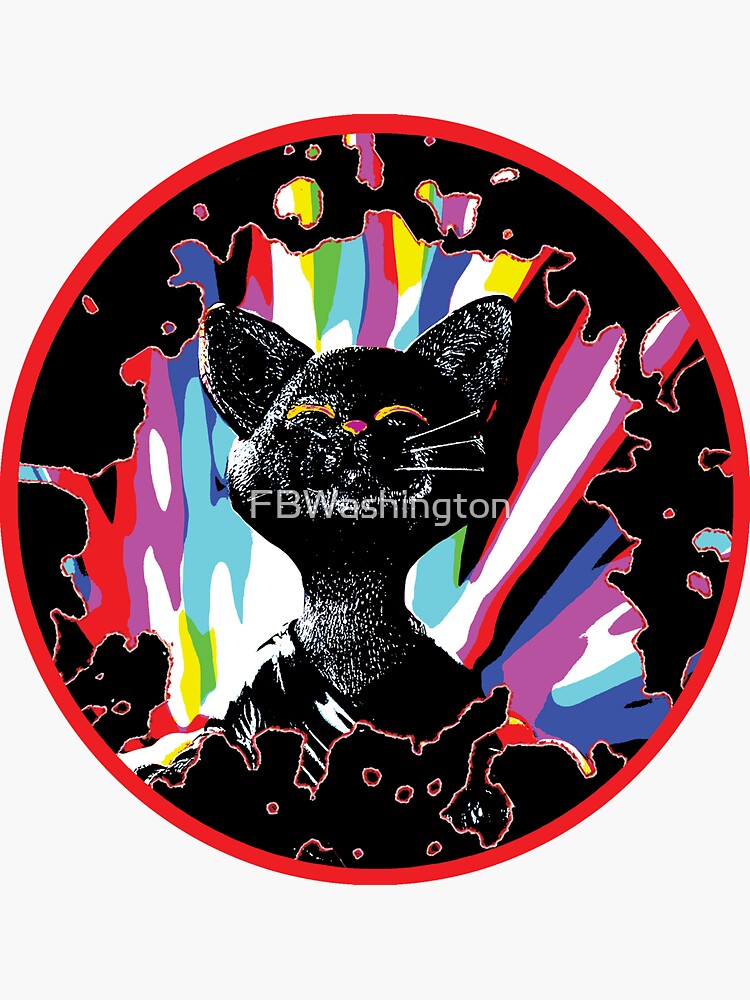 Thumbnail 3 of 3, Sticker, SOC Poppin Art PT 7 designed and sold by FBWashington.